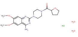 Terazosin hydrochloride dihydrate