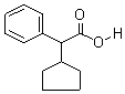 Alpha-phenylcyclopentaneacetic acid