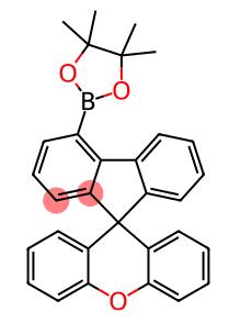 4,4,5,5-Tetramethyl-2-(spiro[fluorene-9,9'-xanthen]-4-yl)-1,3,2-dioxaborolane