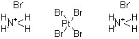 Ammonium hexabromoplatinate(IV)