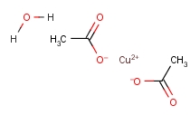 Cupric acetate monohydrate