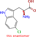 52448-15-4  5-Chloro-L-tryptophan 52448-15-4  5-Chloro-L-tryptophan