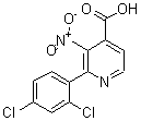 212139-07-6  2-(2,4-Dichlorophenyl)-3-nitro-4-pyridinecarboxylic acid
