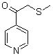 208264-95-3  2-(Methylthio)-1-(4-pyridinyl)-ethanone