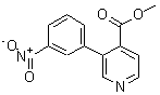 344450-39-1  3-(3-Nitrophenyl)-4-pyridinecarboxylic acid methyl ester