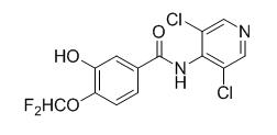 benzaMide, N-(3,5-dichloro-4-pyridinyl)-4-(difluoroMethoxy)-3-hydroxy-