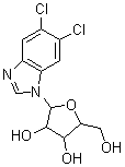 53-85-0  5,6-diclorobenzimidazol-1-beta-D-ribo furanoside