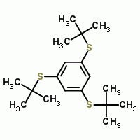 260968-03-4  1,3,5-tris(tert-butylthio)benzene