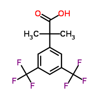 2-(3,5-bis(trifluoromethyl)phenyl)-2-methyl propanoic acid