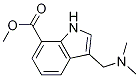 312915-01-8  1H-Indole-7-carboxylic acid, 3-[(diMethylaMino)Methyl]-, Methyl ester