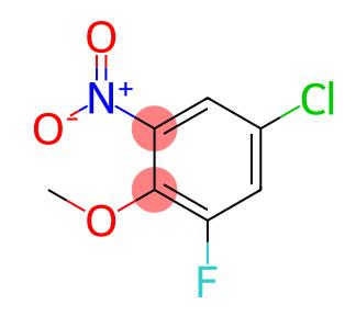 4-Chloro-2-fluoro-6-nitroanisole