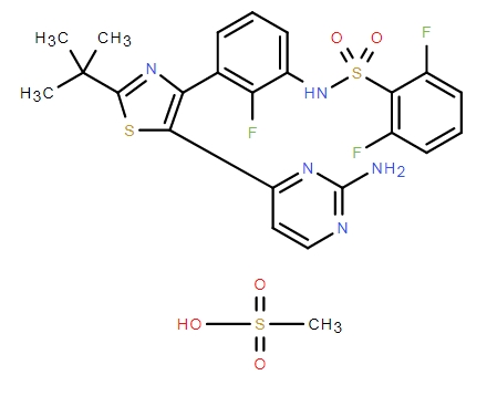 Dabrafenib mesylate