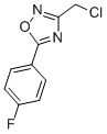 166179-37-9  3-(CHLOROMETHYL)-5-(4-FLUOROPHENYL)-1,2,4-OXADIAZOLE