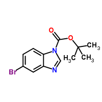 942590-05-8  2-Methyl-2-propanyl 5-bromo-1H-benzimidazole-1-carboxylate