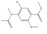 Methyl 4-(acetylmethylamino)-5-chloro-2-methoxybenzoate