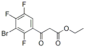ethyl 3-bromo-2,4,5-trifluorobenzoyl acetate