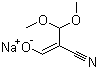 105161-33-9  3,3-Dimethoxy-2-(hydroxymethylene)-propionitrile sodium salt