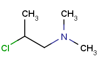 108-14-5  2-chloropropyldiméthylamine 