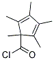 108561-47-3  2,4-Cyclopentadiene-1-carbonyl chloride, 1,2,3,4,5-pentamethyl- (9CI)