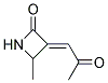 111390-89-7  2-Azetidinone, 4-methyl-3-(2-oxopropylidene)-, (E)- (9CI)