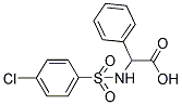 117309-47-4  2-([(4-CHLOROPHENYL)SULFONYL]AMINO)-2-PHENYLACETIC ACID