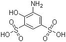 5-Amino-4-hydroxybenzene-1,3-disulphonic acid