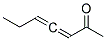 122711-85-7  3,4-Heptadien-2-one (9CI)