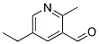 123903-24-2  3-Pyridinecarboxaldehyde, 5-ethyl-2-methyl- (9CI) 123903-24-2  3-Pyridinecarboxaldehyde, 5-ethyl-2-methyl- (9CI)