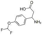 127842-68-6  3-AMINO-3-(4-DIFLUOROMETHOXY-PHENYL)-PROPIONIC ACID
