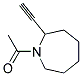 130609-75-5  1H-Azepine, 1-acetyl-2-ethynylhexahydro- (9CI)
