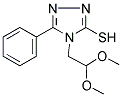 136745-20-5  4-(2,2-DIMETHOXYETHYL)-5-PHENYL-4H-1,2,4-TRIAZOLE-3-THIOL