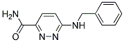142674-93-9  3-Pyridazinecarboxamide, 6-[(phenylmethyl)amino]-