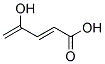 144878-34-2  2,4-Pentadienoic acid, 4-hydroxy-, (E)- (9CI)