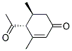 144890-08-4  2-Cyclohexen-1-one, 4-acetyl-3,5-dimethyl-, trans- (9CI)