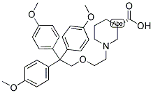 (S)-1-[2-[TRIS(4-METHOXYPHENYL)METHOXY]ETHYL]-3-PIPERIDINECARBOXYLIC ACID