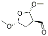 159551-30-1  3-Furancarboxaldehyde, tetrahydro-2,5-dimethoxy-, [2S-(2alpha,3beta,5alpha)]- (9CI)
