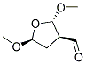 159551-34-5  3-Furancarboxaldehyde, tetrahydro-2,5-dimethoxy-, [2S-(2alpha,3beta,5beta)]- (9CI)