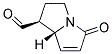 160724-85-6  1H-Pyrrolizine-1-carboxaldehyde, 2,3,5,7a-tetrahydro-5-oxo-, (1S-cis)- (9CI)