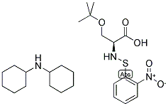 16990-60-6  Nps-Ser(tBu)-OH 입니다. DCHA입니다. O-tert-부틸-N-((2-니트로페닐)티오)-L-세린, 디사이클로헥실아민(1:1)과 화합물