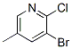 3-Bromo-2-chloro-5-picoline