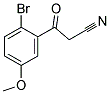 175136-65-9  3-(2-BROMO-5-METHOXYPHENYL)-3-OXOPROPANENITRILE