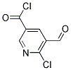 176433-64-0  3-Pyridinecarbonyl chloride, 6-chloro-5-formyl- (9CI)