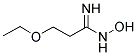 188720-03-8  3-ETHOXY-N-HYDROXY-PROPIONAMIDINE