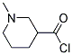 193538-44-2  3-Piperidinecarbonyl chloride, 1-methyl- (9CI) 193538-44-2  3-Piperidinecarbonyl chloride, 1-methyl- (9CI)