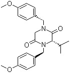 205517-34-6  (R)-N,N'-bis(p-methoxybenzyl)-3-isopropyl-piperazine-2,5-dione