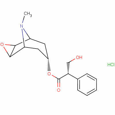 55-16-3  (-)-scopolamine hydrochloride