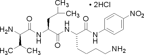 62354-43-2  D-valyl-L-leucyl-L-lysine 4-nitroanilide dihydrochloride