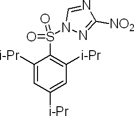 1-(2,4,6-TRIISOPROPYLBENZENESULFONYL)-3-NITRO-1H-1,2,4-TRIAZOLE