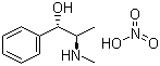 81012-98-8  (1R,2S)-(-)-ephedrine nitrate