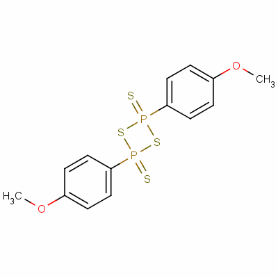 p-Methoxyphenylthionophosphine sulfide dimer